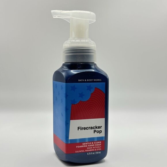 Bath & Body Works Other - Foaming Hand Soap Firecracker Pop 8.75 oz Bath And Body Works Blue Cherry Summer